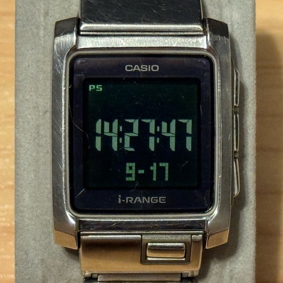 Casio I-RANGE IRW-101 Tough Solar Atomic Wave Ceptor Digital Watch IRW101 *READ* - Picture 1 of 14